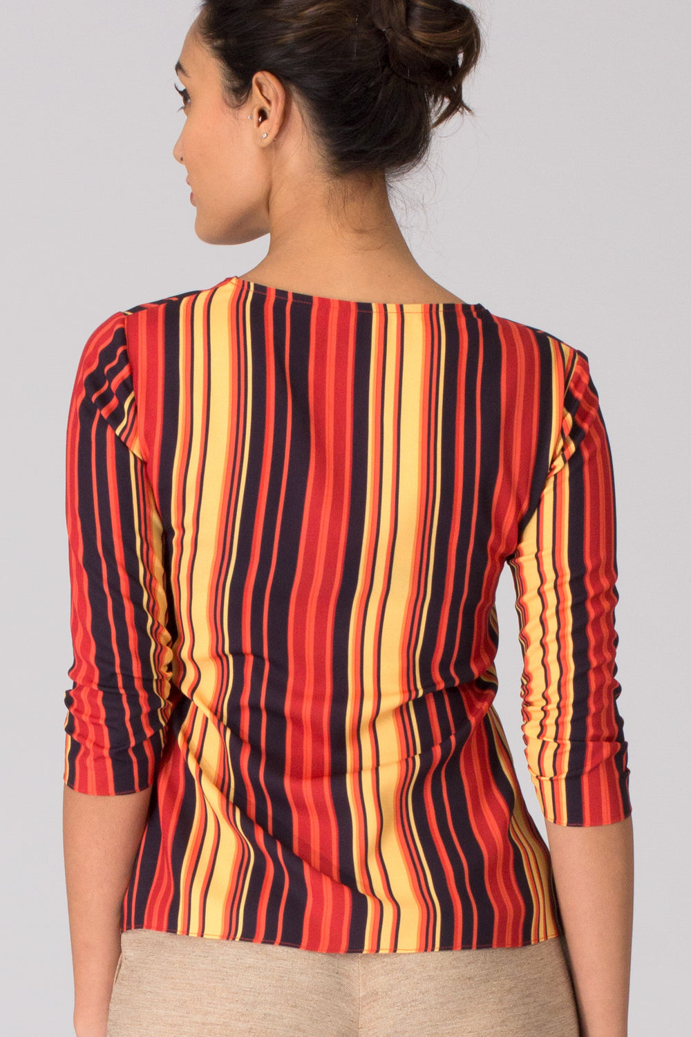 Zion Ruched Sleeve Top