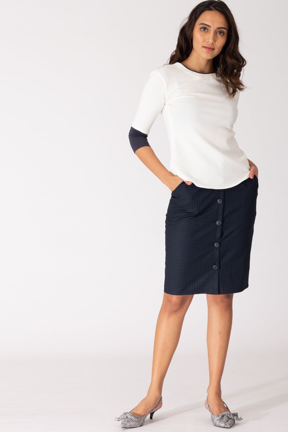 Dakota Contrast Trim Top