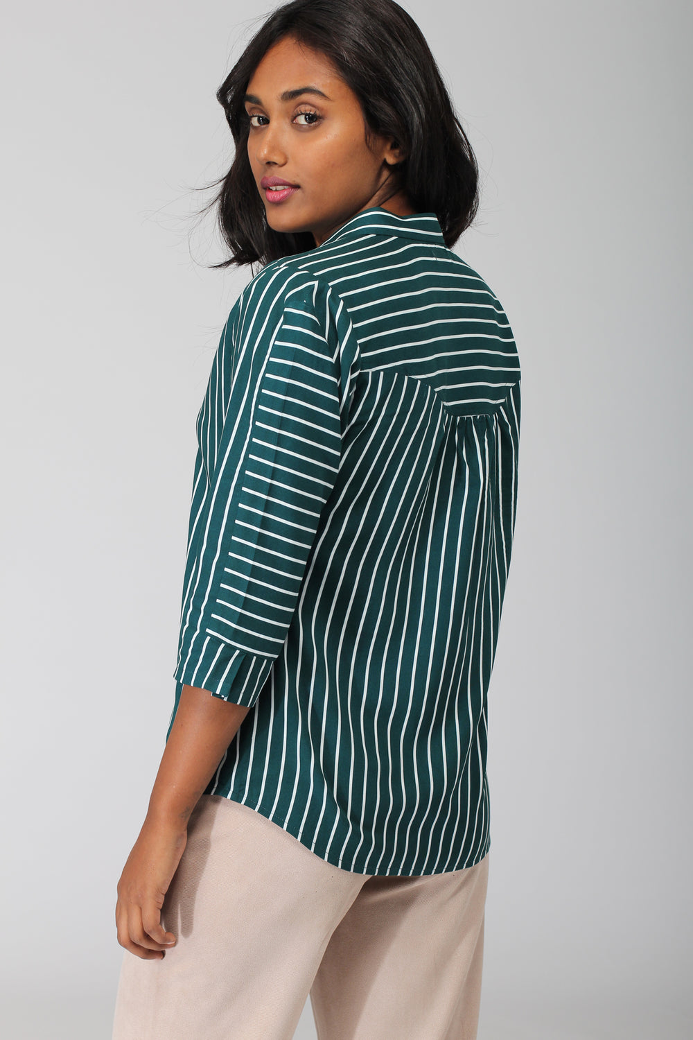 Andaman Shirt with Structured Sleeve
