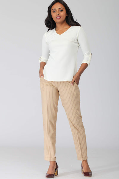 Hudson Pinstripe Pants