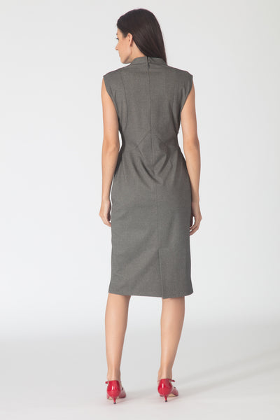 Grey Ponte Dress