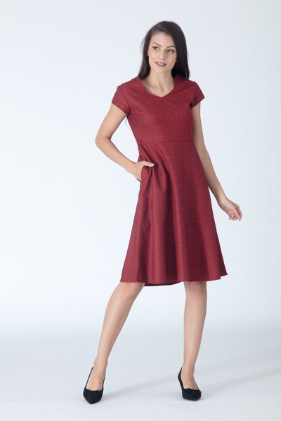 Reede Fit and Flare Dress