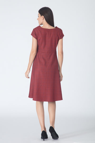Reede Fit and Flare Dress