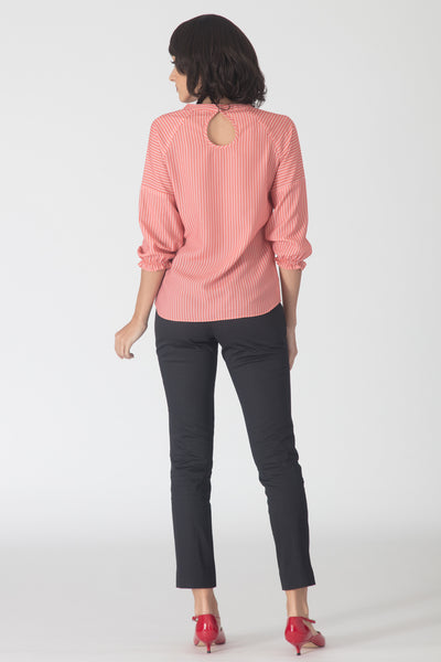 Jacquard Cotton Trousers