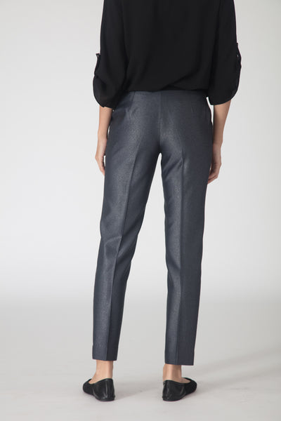 Grey Contrast Trousers
