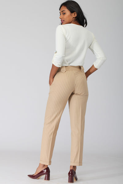 Hudson Pinstripe Pants