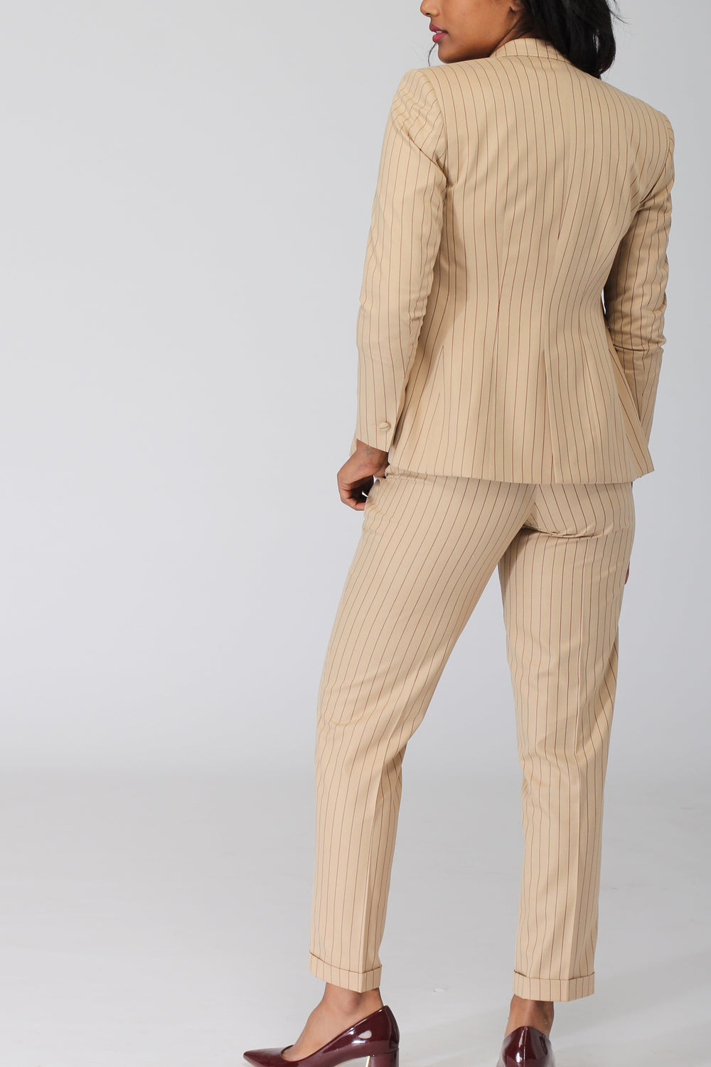 Hudson Pinstripe Formal Blazer