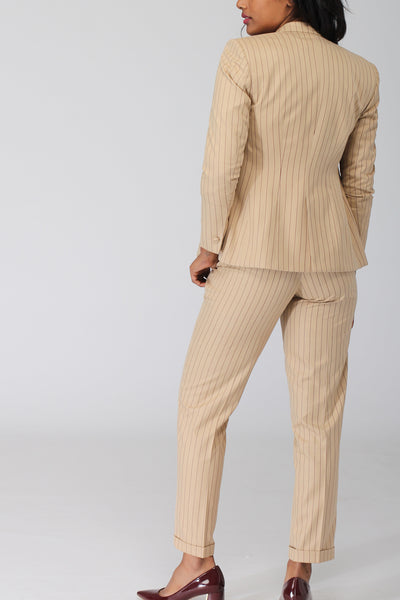 Hudson Pinstripe Formal Blazer