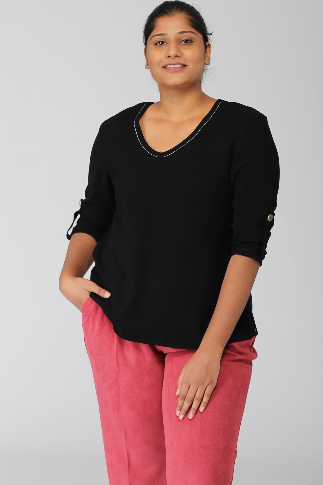 Basic Work Tee in Black | Intermod Workwear