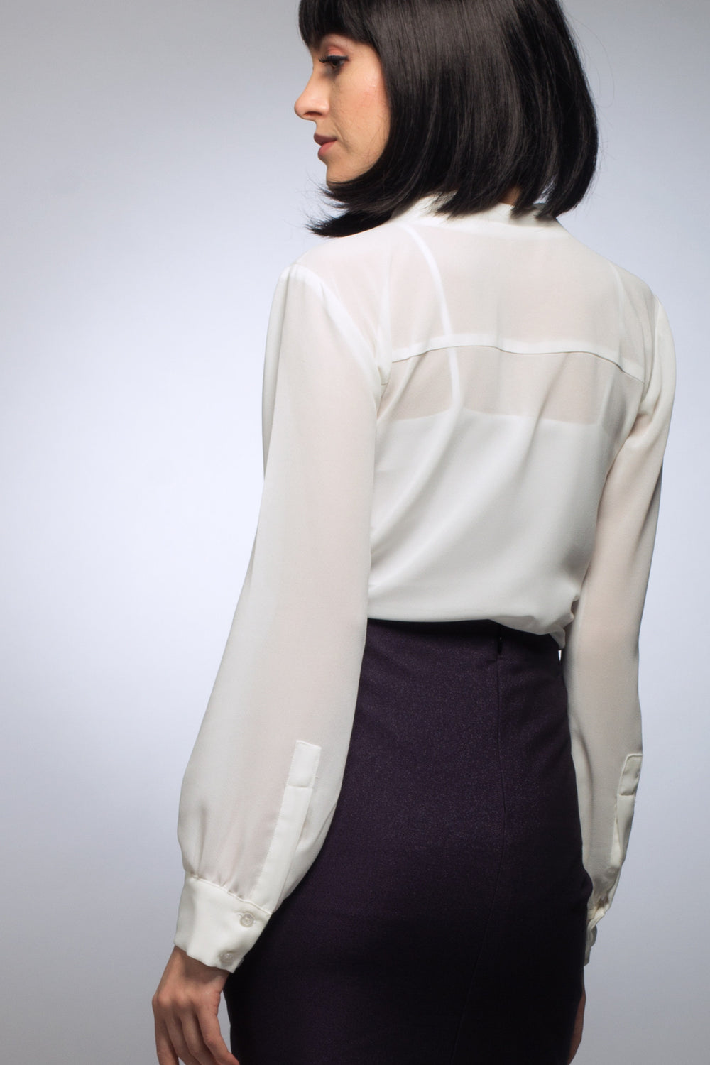 Brook Flowy White Shirt