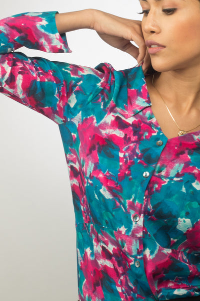 Flor  Dress Shirt