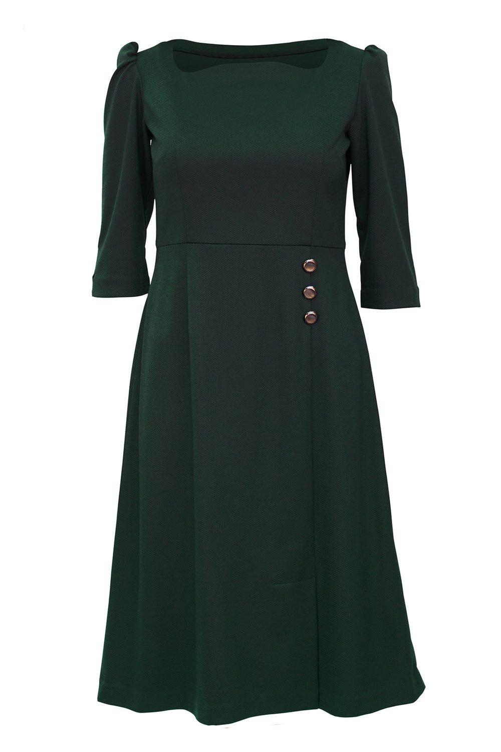 Green Elizabethan A line Dress
