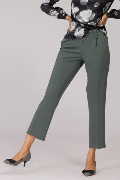 Russian Green Stretch Pants