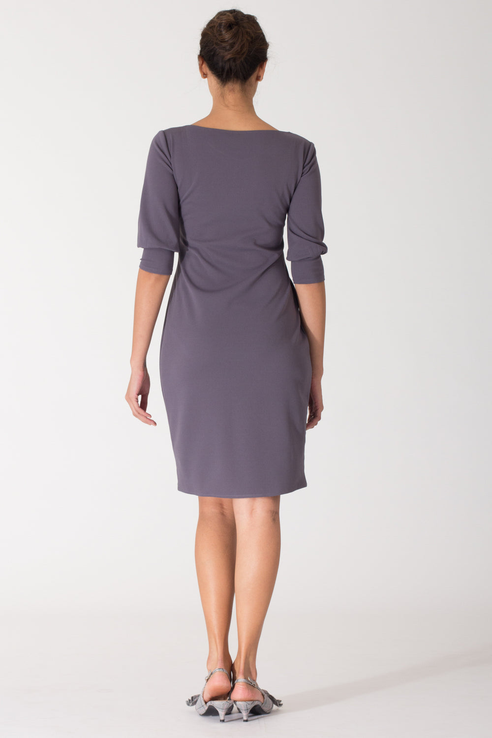 Bella Shift Dress with Blouson Sleeve