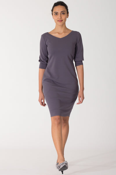 Bella Shift Dress with Blouson Sleeve