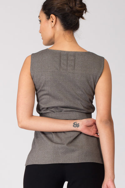 Osaka Knit Top with Removable Belt