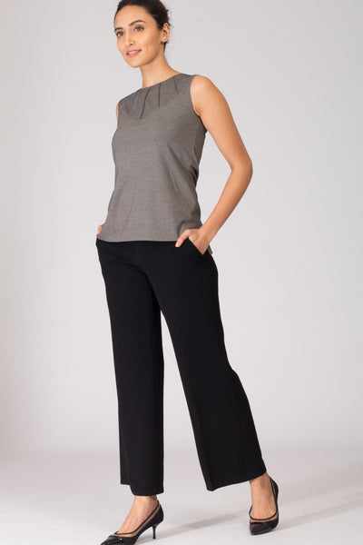 Osaka Knit Top with Removable Belt