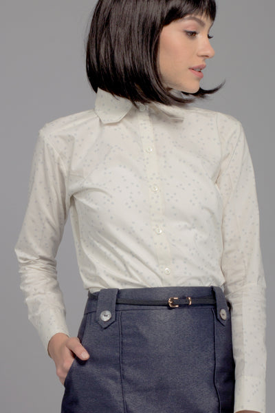 Kyoto Cropped Collar Shirt