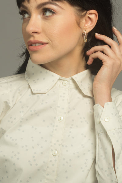 Kyoto Cropped Collar Shirt