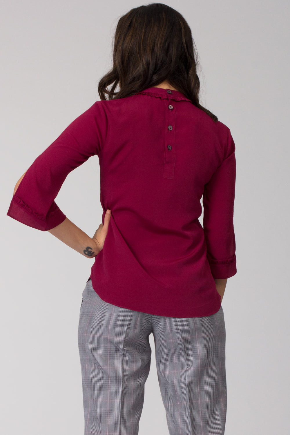Malbec Flowy top