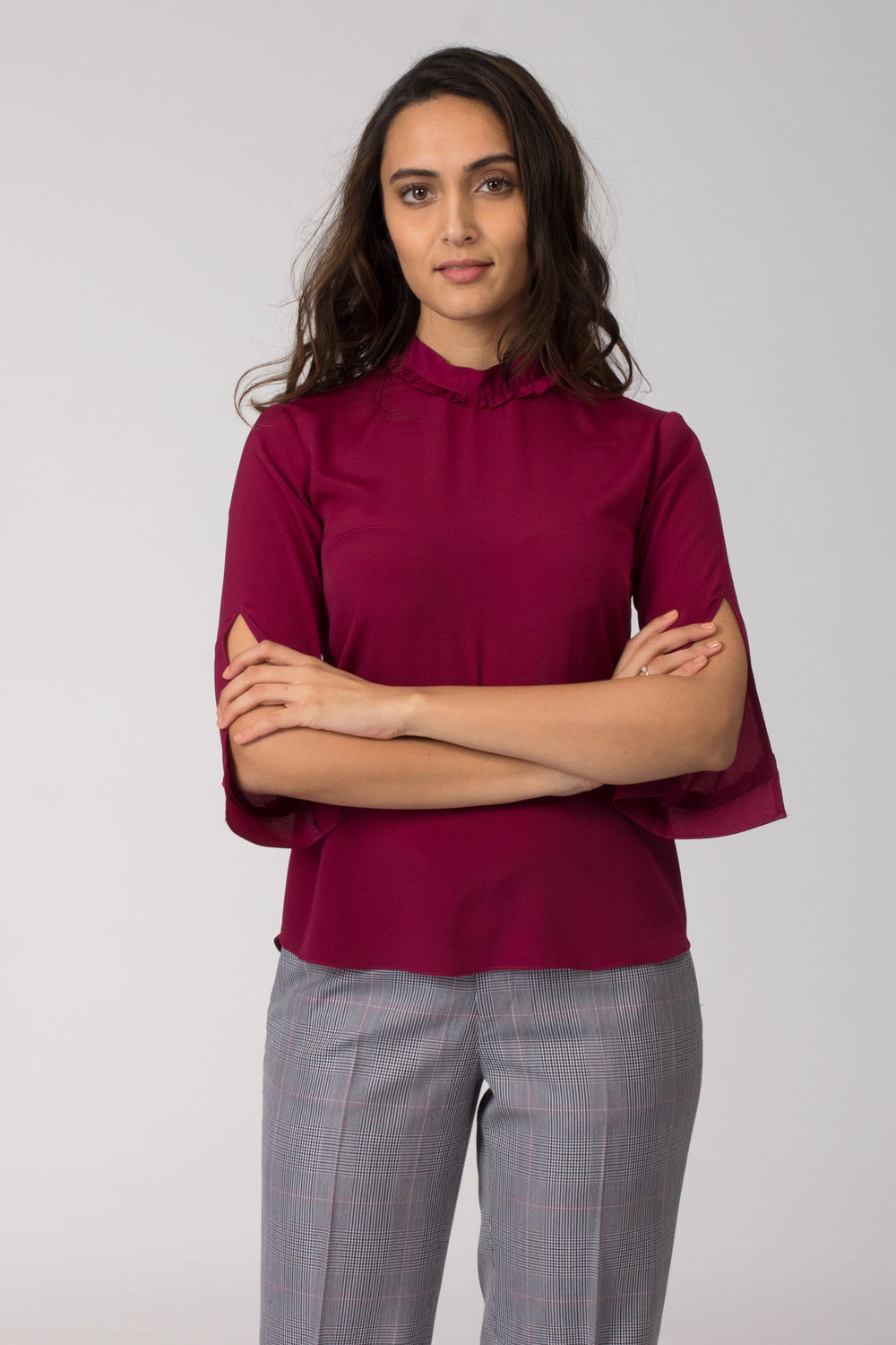 Malbec Flowy top