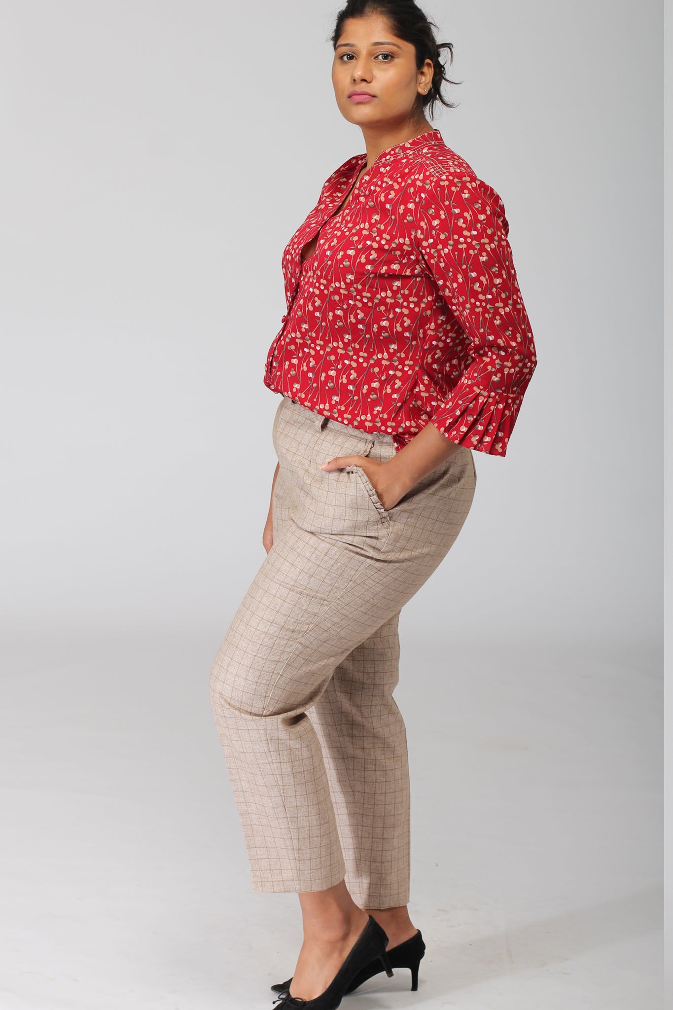 Beige Formal Pants for Women | Intermod Workwear